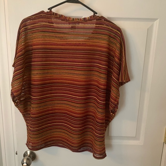 Falls Creeks Multi-Color Blouse Size M #086 - Picture 3 of 10
